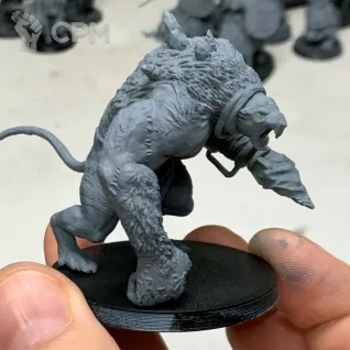 Описание картинки Rat Ogres от 3Д-Печка по цене 600руб | Свободный Рынок Миниатюр - СРМ