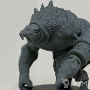 Описание картинки Rat Ogres от 3Д-Печка по цене 600руб | Свободный Рынок Миниатюр - СРМ