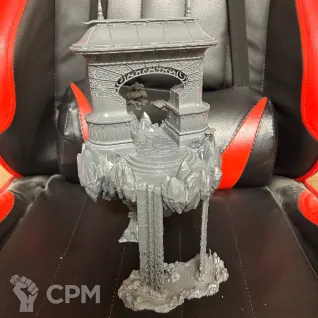 Описание картинки Lumineth Shrine Luminor от vasilifas по цене 5 500руб | Свободный Рынок Миниатюр - СРМ