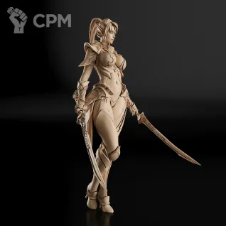 Описание картинки Dark Elf Фигурка (Lineage) от GAS3TXD  по цене 3 900руб | Свободный Рынок Миниатюр - СРМ
