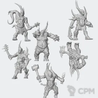 Описание картинки Poxwalkers от White Rhino по цене 699руб | Свободный Рынок Миниатюр - СРМ
