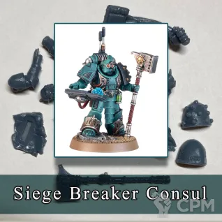 Описание картинки Siege Breaker Consul от SaJRa по цене 400руб | Свободный Рынок Миниатюр - СРМ