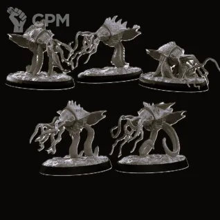 Описание картинки Screamers of Tzeentch. от Shizoface по цене 800руб | Свободный Рынок Миниатюр - СРМ