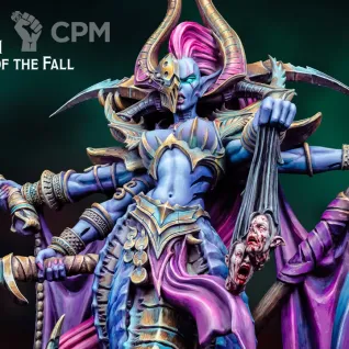 Описание картинки Silssyziah Herald of the Fall от PocketSized Prints по цене 1 700руб | Свободный Рынок Миниатюр - СРМ