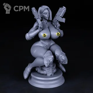 Описание картинки Фигурка под покраску Сестра Битвы (Sister of battle) Warhammer 40000 от Brother Ork по цене 2 320руб | Свободный Рынок Миниатюр - СРМ