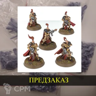 Описание картинки Sisters of Silence Vigilators от White Rhino по цене 1 000руб | Свободный Рынок Миниатюр - СРМ