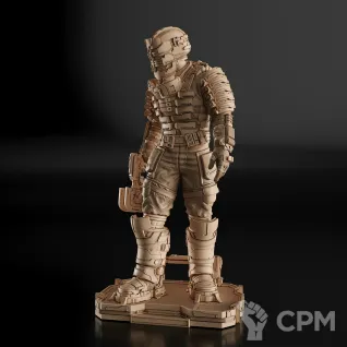 Описание картинки Isaac Clarke Фигурка (Dead Space) от GAS3TXD  по цене 2 900руб | Свободный Рынок Миниатюр - СРМ