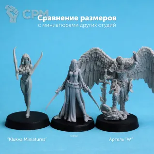 Описание картинки Кайлина 30мм (Prince of Persia) от Forfun Miniatures по цене 350руб | Свободный Рынок Миниатюр - СРМ