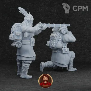 Описание картинки TRENCH CRUSADE - The Iron Sultanate - Siege Jezail Team  Sniper Squad от Manufactorum76 по цене 300руб | Свободный Рынок Миниатюр - СРМ