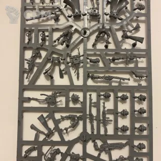 Описание картинки Skitarii Rangers / Skitarii Vanguard (3 литника) от WebWay по цене 2 475руб | Свободный Рынок Миниатюр - СРМ
