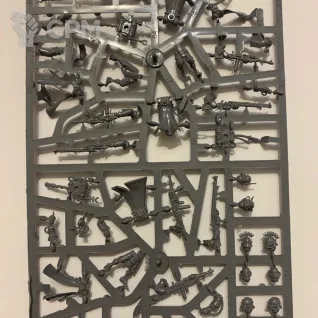 Описание картинки Skitarii Rangers / Skitarii Vanguard (3 литника) от WebWay по цене 2 475руб | Свободный Рынок Миниатюр - СРМ