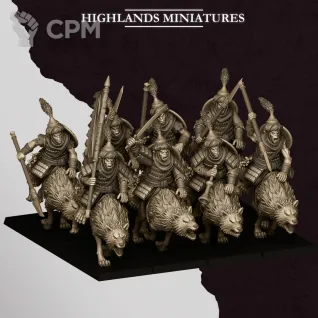 Описание картинки Hobgoblin Riders от 3DPrintClub по цене 200руб | Свободный Рынок Миниатюр - СРМ