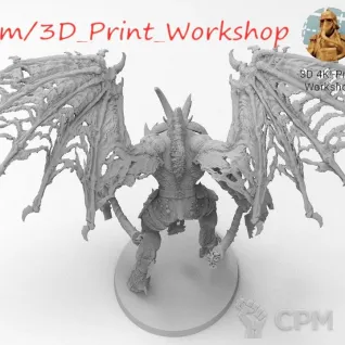 Описание картинки Skarbrand Bloodthirster от 3Д печать миниатюр по цене 2 237руб | Свободный Рынок Миниатюр - СРМ