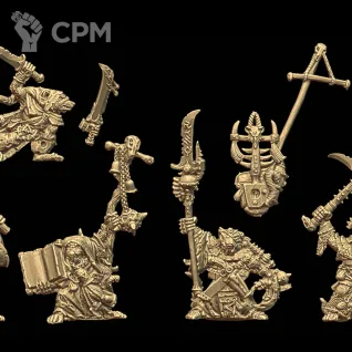 Описание картинки Skaven Heroes  4th Ed от 3Д-Печка по цене 700руб | Свободный Рынок Миниатюр - СРМ