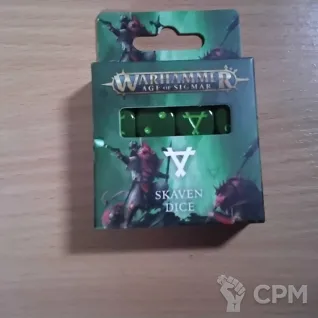 Описание картинки Skaven Dice set от ADVOCAT по цене 4 000руб | Свободный Рынок Миниатюр - СРМ