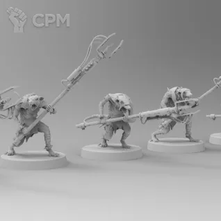 Описание картинки Skavenslaves от 3Д печать миниатюр по цене 225руб | Свободный Рынок Миниатюр - СРМ