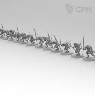 Описание картинки Skavenslaves от Zakat-3D по цене 115руб | Свободный Рынок Миниатюр - СРМ