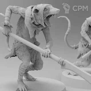 Описание картинки Skavenslaves от 3Д печать миниатюр по цене 225руб | Свободный Рынок Миниатюр - СРМ