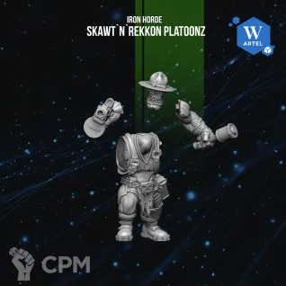 Описание картинки Skawt`n`Rekkon Platoonz от Manufactorum76 по цене 1 800руб | Свободный Рынок Миниатюр - СРМ