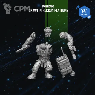 Описание картинки Skawt`n`Rekkon Platoonz от Manufactorum76 по цене 1 800руб | Свободный Рынок Миниатюр - СРМ