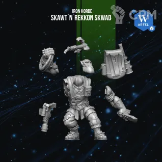 Описание картинки Skawt`n`Rekkon Skwad от WebWay 3D по цене 1 550руб | Свободный Рынок Миниатюр - СРМ