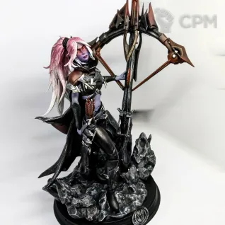 Описание картинки Фигурка дота 2 Drow Ranger 17см от Коллекциономания по цене 7 500руб | Свободный Рынок Миниатюр - СРМ