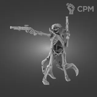 Описание картинки Skeleton Pirate от Naggaroth Night по цене 300руб | Свободный Рынок Миниатюр - СРМ