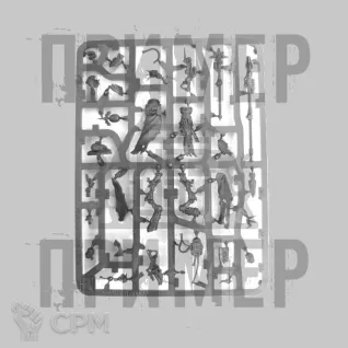 Описание картинки Skitarii Battle-Pilgrym Marshal (1 литник) от WebWay по цене 1 045руб | Свободный Рынок Миниатюр - СРМ