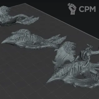 Описание картинки Screamers of Tzeentch (Alt) от Магазин Омегона по цене 850руб | Свободный Рынок Миниатюр - СРМ