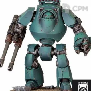 Описание картинки Contemptor Dreadnought от 3Д-Печка по цене 1 100руб | Свободный Рынок Миниатюр - СРМ