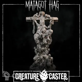 Описание картинки The Great Hunger - Matagot Hag от 3Д-Печка по цене 1 000руб | Свободный Рынок Миниатюр - СРМ