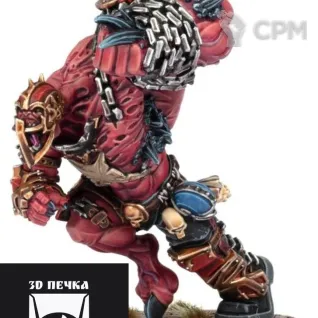 Описание картинки Khorne Bloodspawn от 3Д-Печка по цене 600руб | Свободный Рынок Миниатюр - СРМ