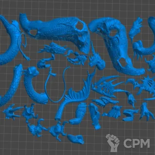 Описание картинки WarHydra/Kharibdyss от 3Д-Печка по цене 2 000руб | Свободный Рынок Миниатюр - СРМ