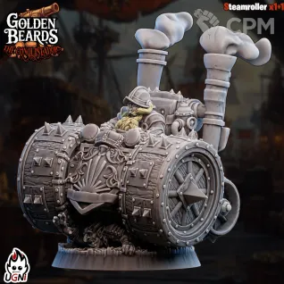 Описание картинки Golden Beards - Dwarves от 3Д-Печка по цене 1 700руб | Свободный Рынок Миниатюр - СРМ