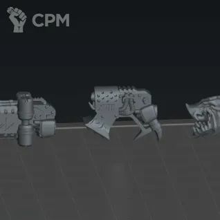 Описание картинки тяжелые пистолеты (big pistol heavy guard) от Северная печать по цене 30руб | Свободный Рынок Миниатюр - СРМ