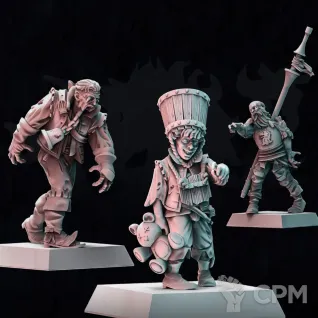 Описание картинки Human Zombies от 3Д-Печка по цене 900руб | Свободный Рынок Миниатюр - СРМ
