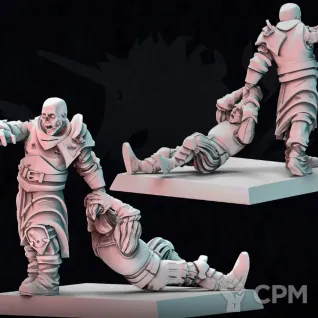 Описание картинки Human Zombies от 3Д-Печка по цене 900руб | Свободный Рынок Миниатюр - СРМ