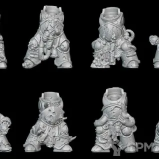 Описание картинки Death Guardian Dudes Body от 3Д-Печка по цене 120руб | Свободный Рынок Миниатюр - СРМ