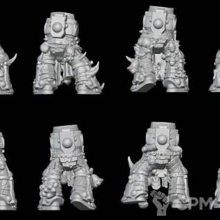 Описание картинки Death Guardian Dudes Body от 3Д-Печка по цене 120руб | Свободный Рынок Миниатюр - СРМ