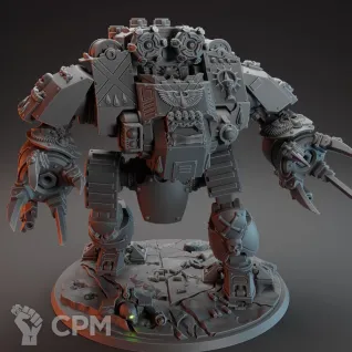 Описание картинки Death company Redemptor от 3Д-Печка по цене 1 100руб | Свободный Рынок Миниатюр - СРМ