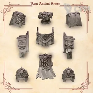 Описание картинки Blood Angels Brutalis Dreadnought Rage Ancient Armor от 3Д-Печка по цене 400руб | Свободный Рынок Миниатюр - СРМ