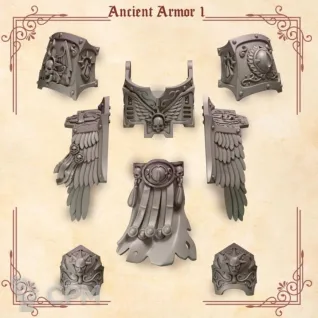 Описание картинки Blood Angels Brutalis Dreadnought  Ancient Armor от 3Д-Печка по цене 400руб | Свободный Рынок Миниатюр - СРМ