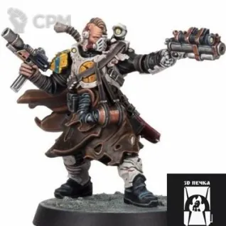 Описание картинки Ashwood Stranger, Outcasts Leader от 3Д-Печка по цене 350руб | Свободный Рынок Миниатюр - СРМ