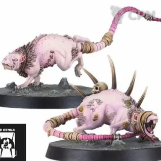 Описание картинки Wasteland Giant Rats от 3Д-Печка по цене 400руб | Свободный Рынок Миниатюр - СРМ