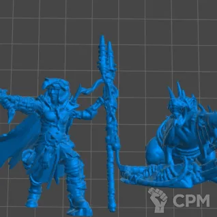 Описание картинки Haera Helmawr in Sthenian-Pattern Hunting Rig от 3Д-Печка по цене 250руб | Свободный Рынок Миниатюр - СРМ
