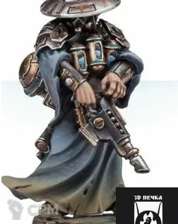 Описание картинки Eyros Slagmyst, Bounty Hunter от 3Д-Печка по цене 250руб | Свободный Рынок Миниатюр - СРМ