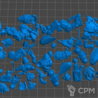 Описание картинки Ash Wastes Arachni-rigs от 3Д-Печка по цене 700руб | Свободный Рынок Миниатюр - СРМ