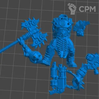 Описание картинки Goliath Champion with Renderizer от 3Д-Печка по цене 250руб | Свободный Рынок Миниатюр - СРМ