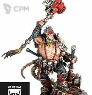 Описание картинки Gorshiv Hammerfist, Bounty Hunter от 3Д-Печка по цене 400руб | Свободный Рынок Миниатюр - СРМ
