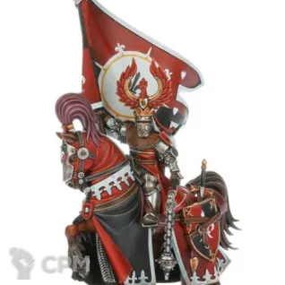 Описание картинки Battle Standard Bearer Mounted and on Foot от 3Д-Печка по цене 1 200руб | Свободный Рынок Миниатюр - СРМ